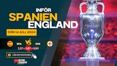 Inför Spanien - England i EM 2024 finalen