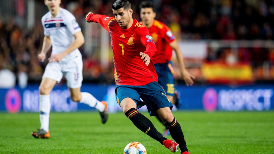 Spanien - Sverige VM 2022 Morata