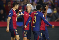 Barcelona är utamanare