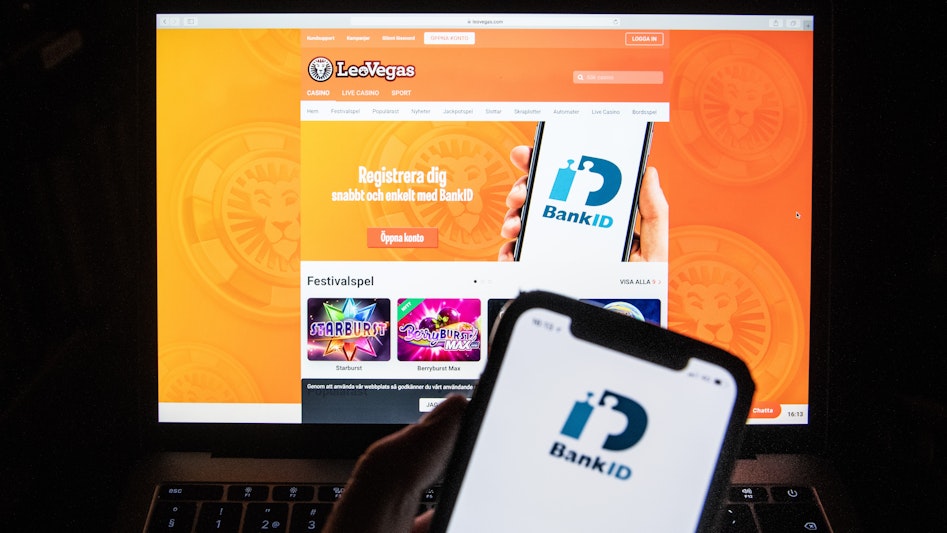 spelbolag ned Bank ID och Swish