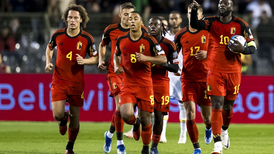 Belgien Lukaku malskytt EM 2024