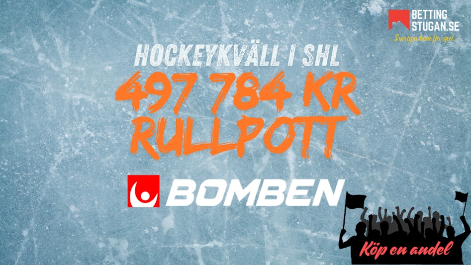 Bettingstugan Rullpott Bomben SHL 497 784 kr