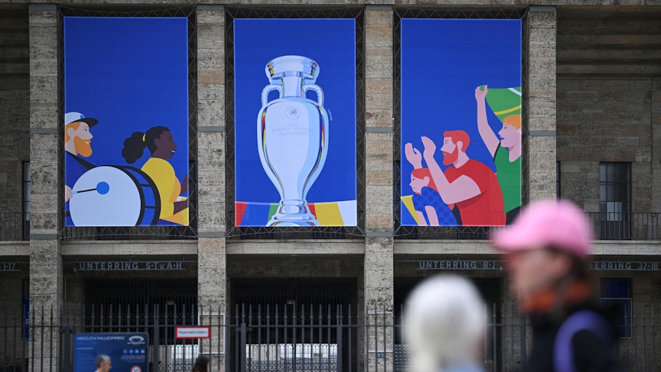 EM 2024 Olympiastadion Tyskland