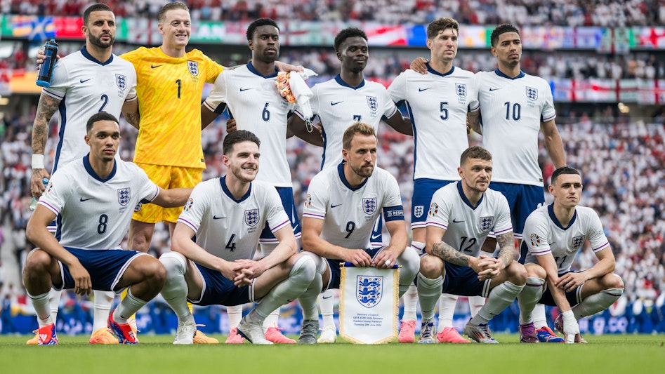 England lagfoto EM 2024