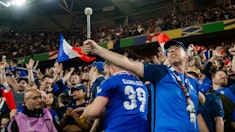 Franska fans i EM 2024