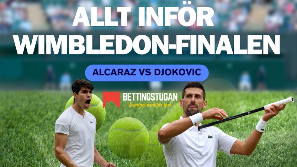 Infor Wimbledon finalen 2024 Alcaraz vs Djokovic