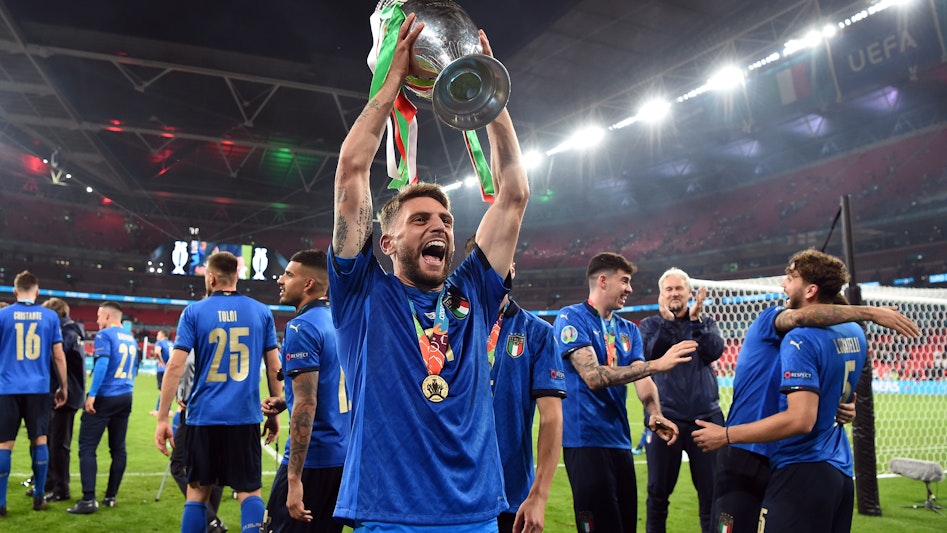 Italien EM guld 2021