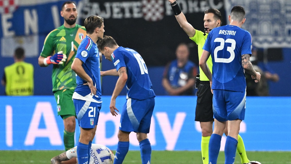 Italien gult kort EM 2024