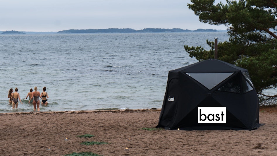 Bastutält från Bast Sauna