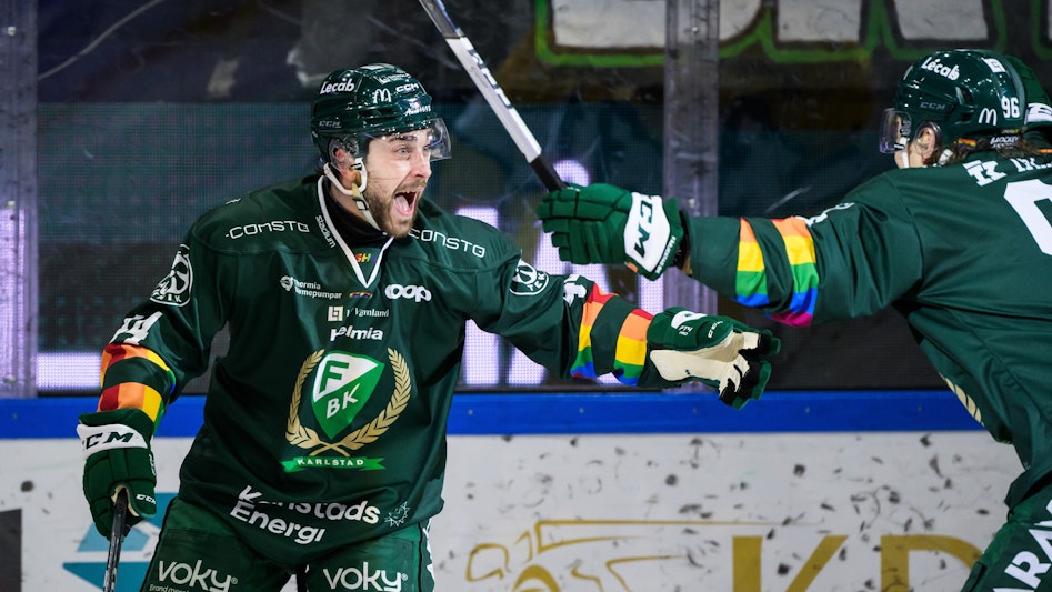 Maljubel i Karlstad for Farjestads BK