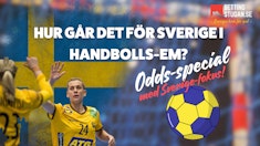 Odds Handbolls EM 2024 Dam Sverige Bettingstugan