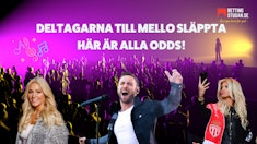 Odds Melodifestivalen 2025 Bettingstugan