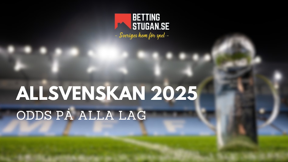 Odds vinnare av Allsvenskan 2025 Bettingstugan