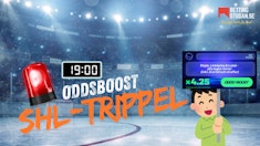 Oddsboost SHL Hajper Bettingstugan
