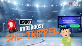 Oddsboost SHL Hajper Bettingstugan