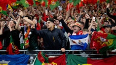 Portugal fans firar i EM 2024