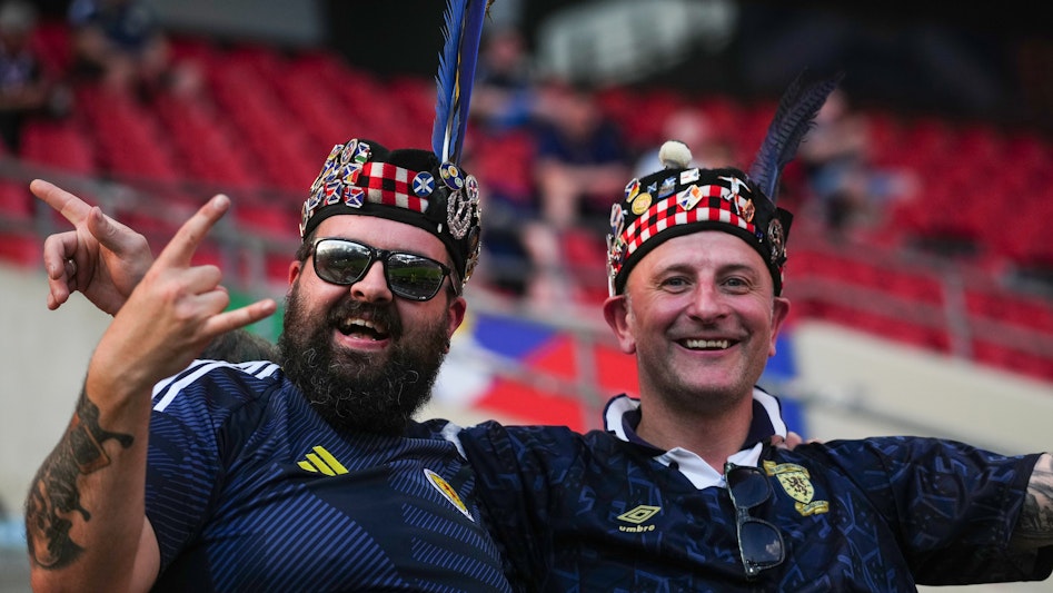 Skottland fans EM 2024