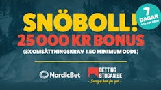 Snoboll 25K Nordicbet
