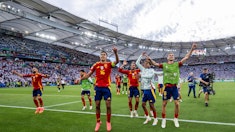 Spanien firar i EM 2024