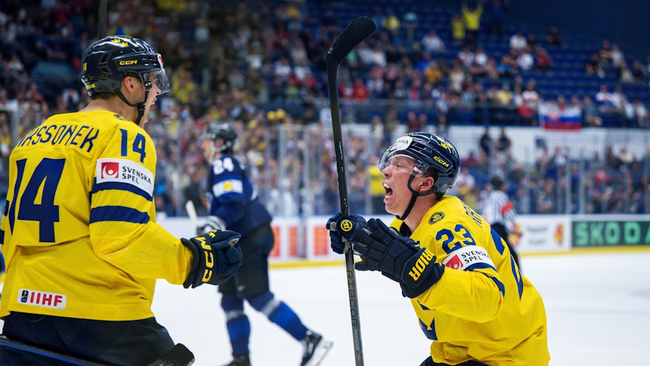 Sverige Finland hockey VM 2024