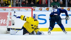 Sverige Finland i JVM Goteborg