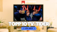 Topp 10 TV tider OS 2024 Paris