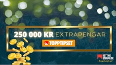 Topptipset spelkronika Extrapengar 250 000 kr