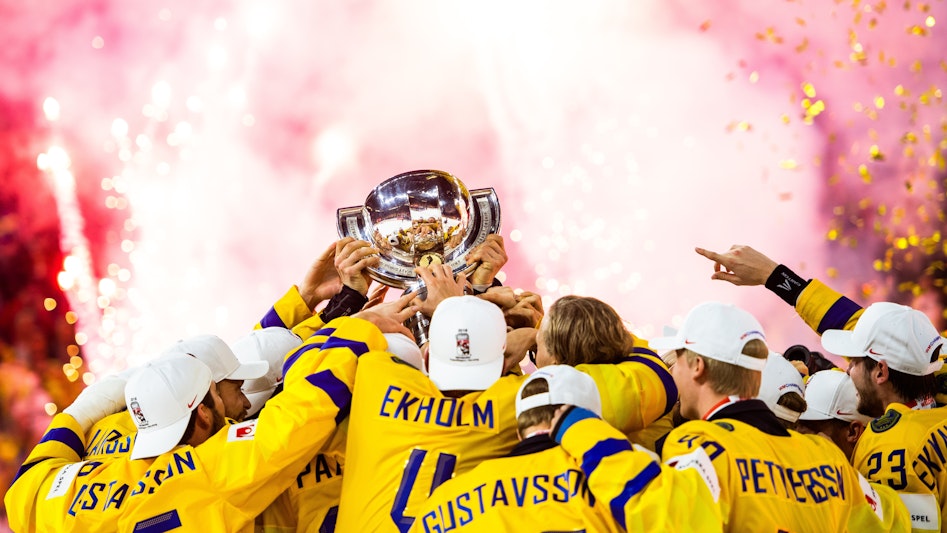 VM guld Sverige 2018