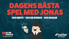 Dagens basta spel med jonas betfair exchange