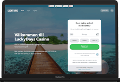 Lucky days nya casino utan konto